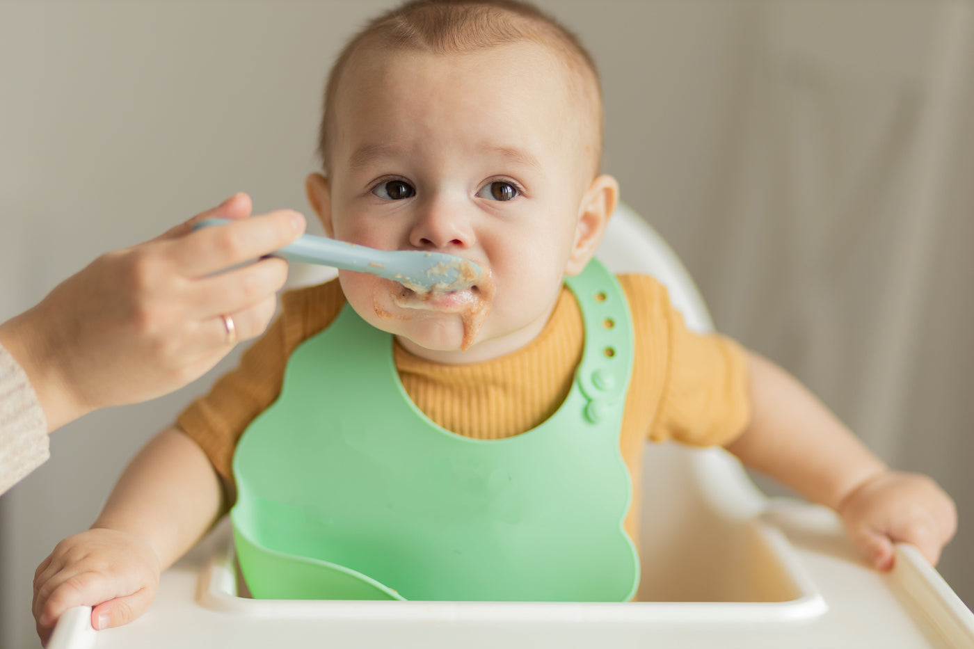 Pinda en ei introduceren aan je baby