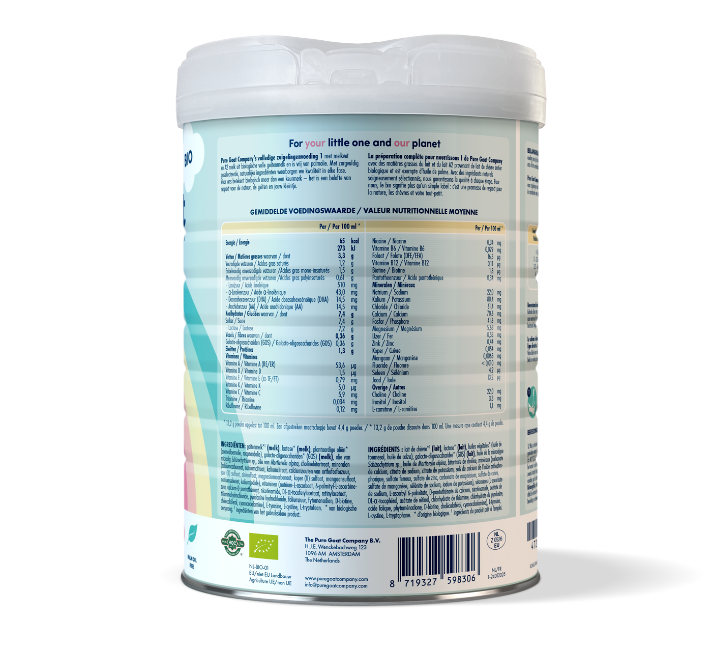 Alimento Infantil Completo Orgánico | 800 g
