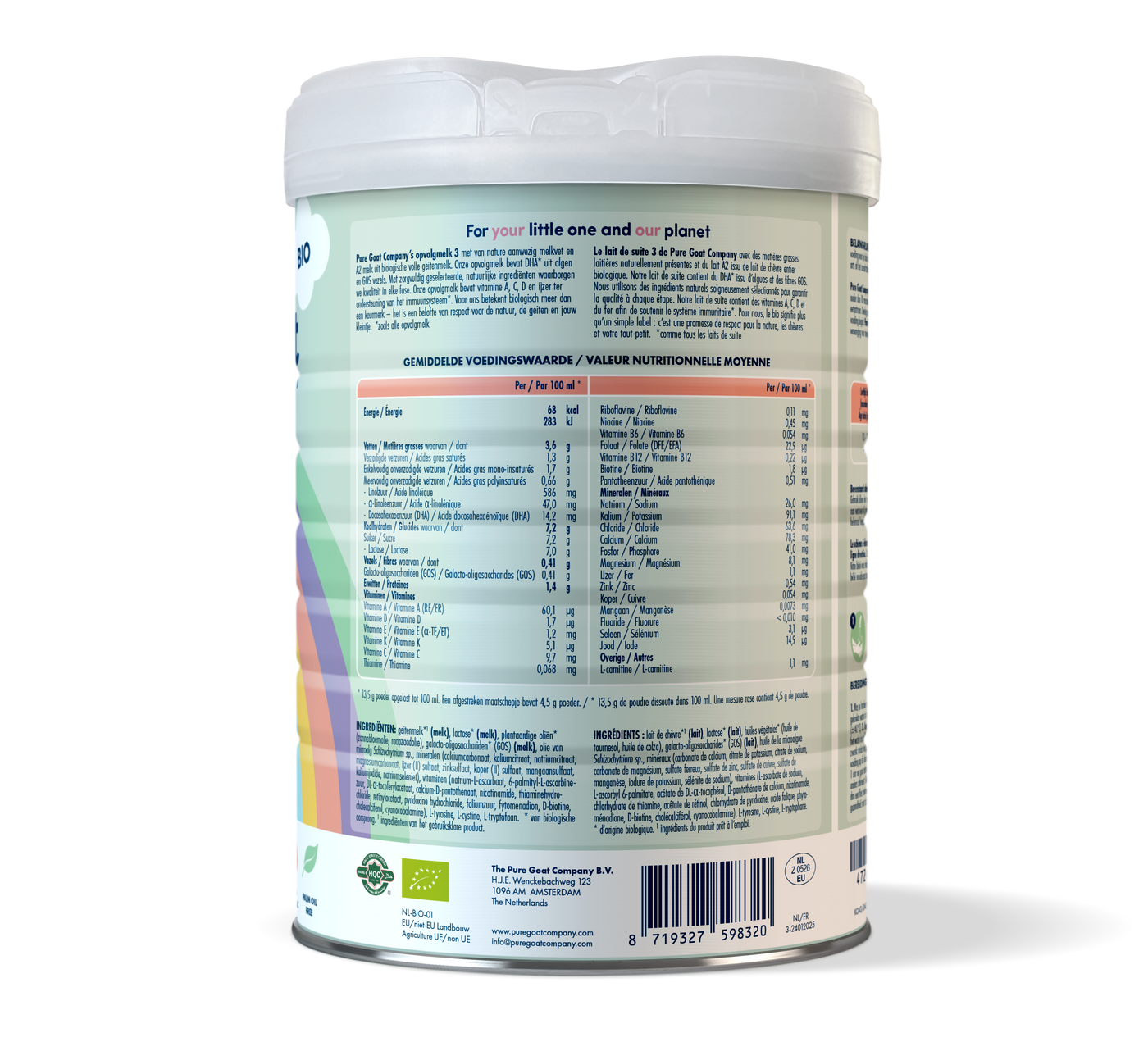 Leche de Continuación Ecológica 3 | 800 g